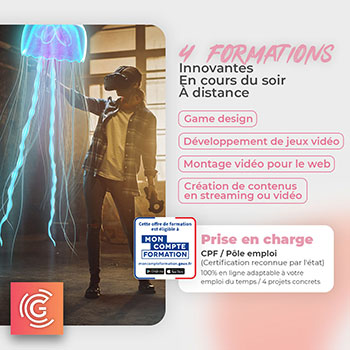 formations pole emploi jeux vidéo